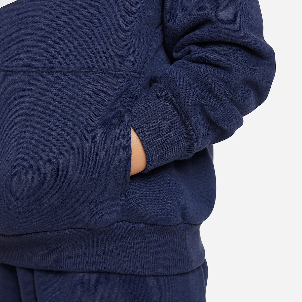 Conjunto de 2 piezas Club Fleece infantil Nike – Azul marino medianoche – vista 4