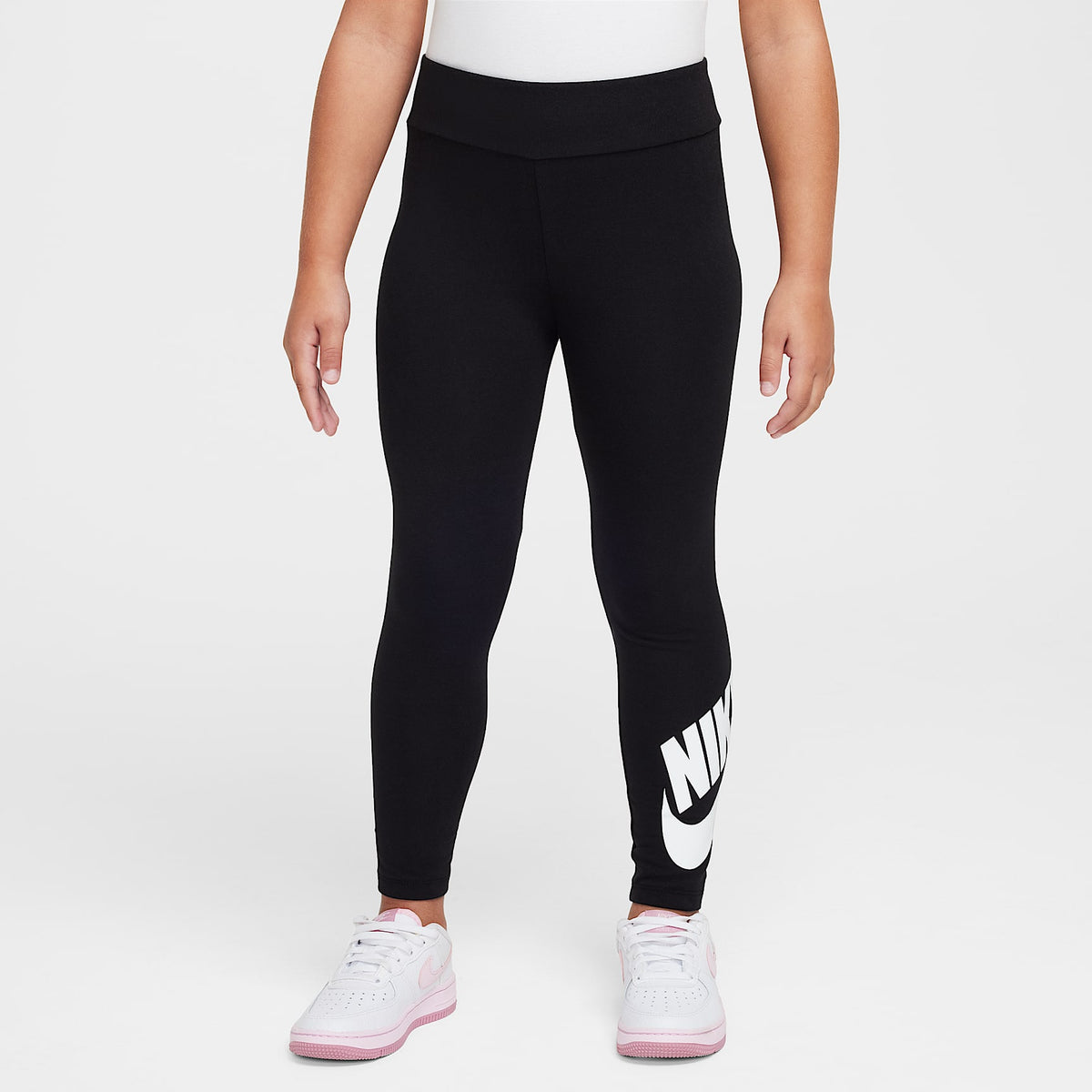 Leggings para niños talla pequeña Nike – Negro – vista 1