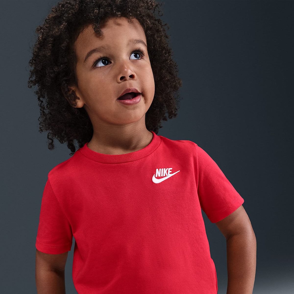 Conjunto de 2 shorts de tejido Knit Club infantil Nike – Rojo universitario/Negro – vista 2
