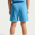 Conjunto de 2 piezas con shorts de tejido Knit Club para niños talla pequeña Nike – Azul – vista 4