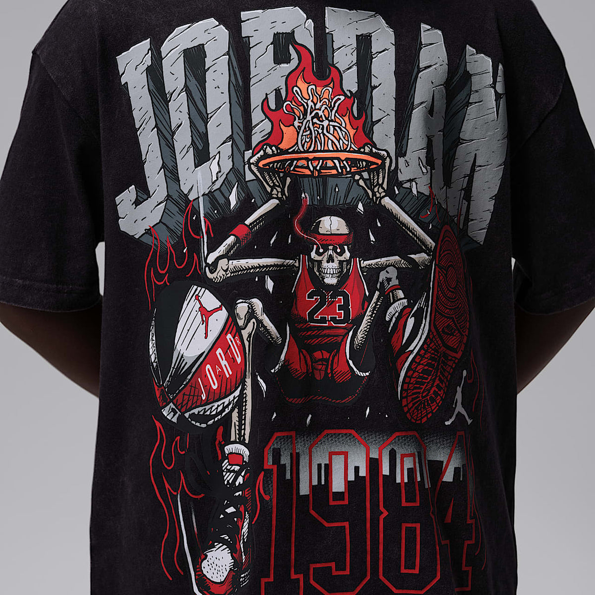 Camiseta Jordan Concrete Jam para Niño Grande