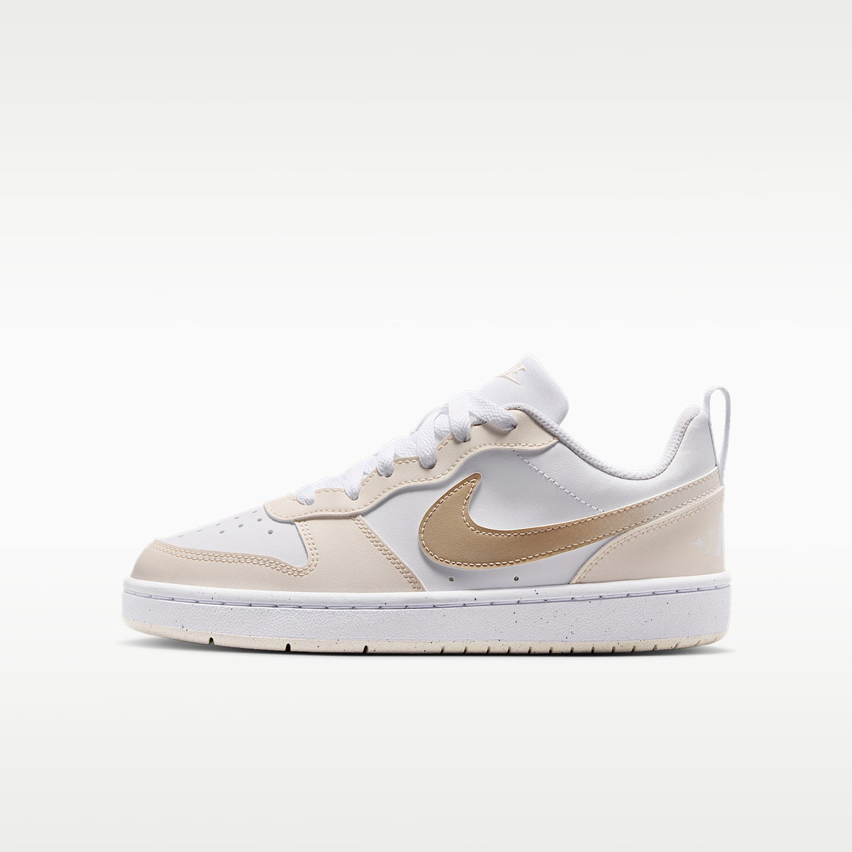 Nike Court Borough Low – Blanco/Tiza/Blanco/Brillo – vista 1