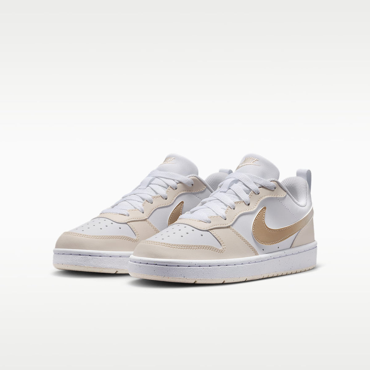 Nike Court Borough Low – Blanco/Tiza/Blanco/Brillo – vista 5