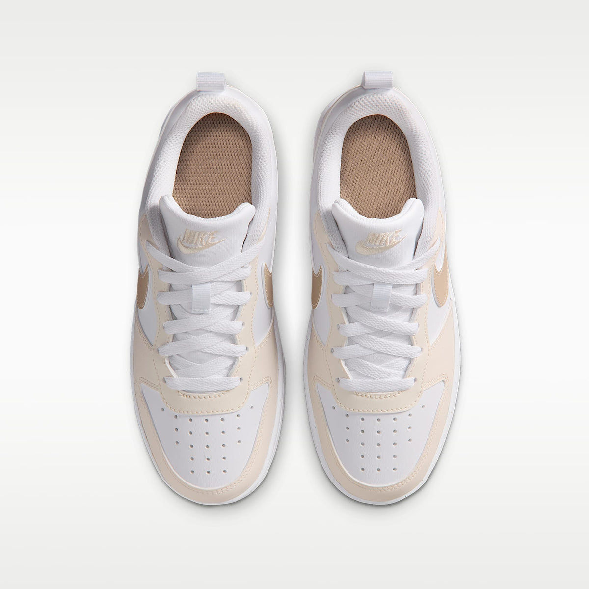 Nike Court Borough Low – Blanco/Tiza/Blanco/Brillo – vista 4