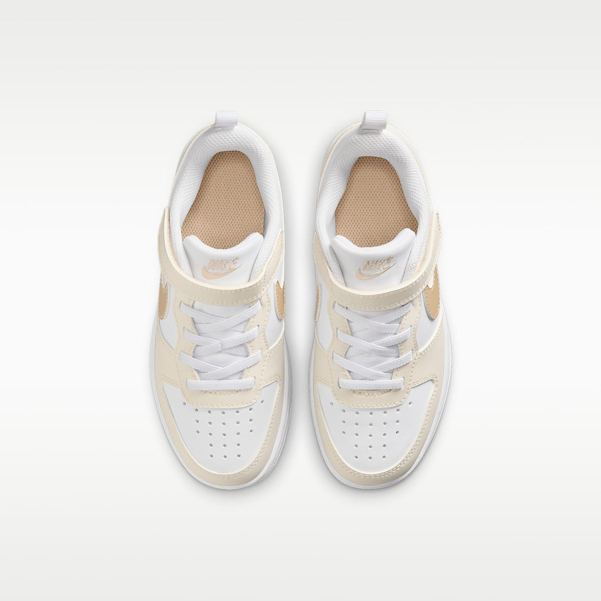Nike Court Borough Low – Blanco/Tiza/Blanco/Brillo – vista 4
