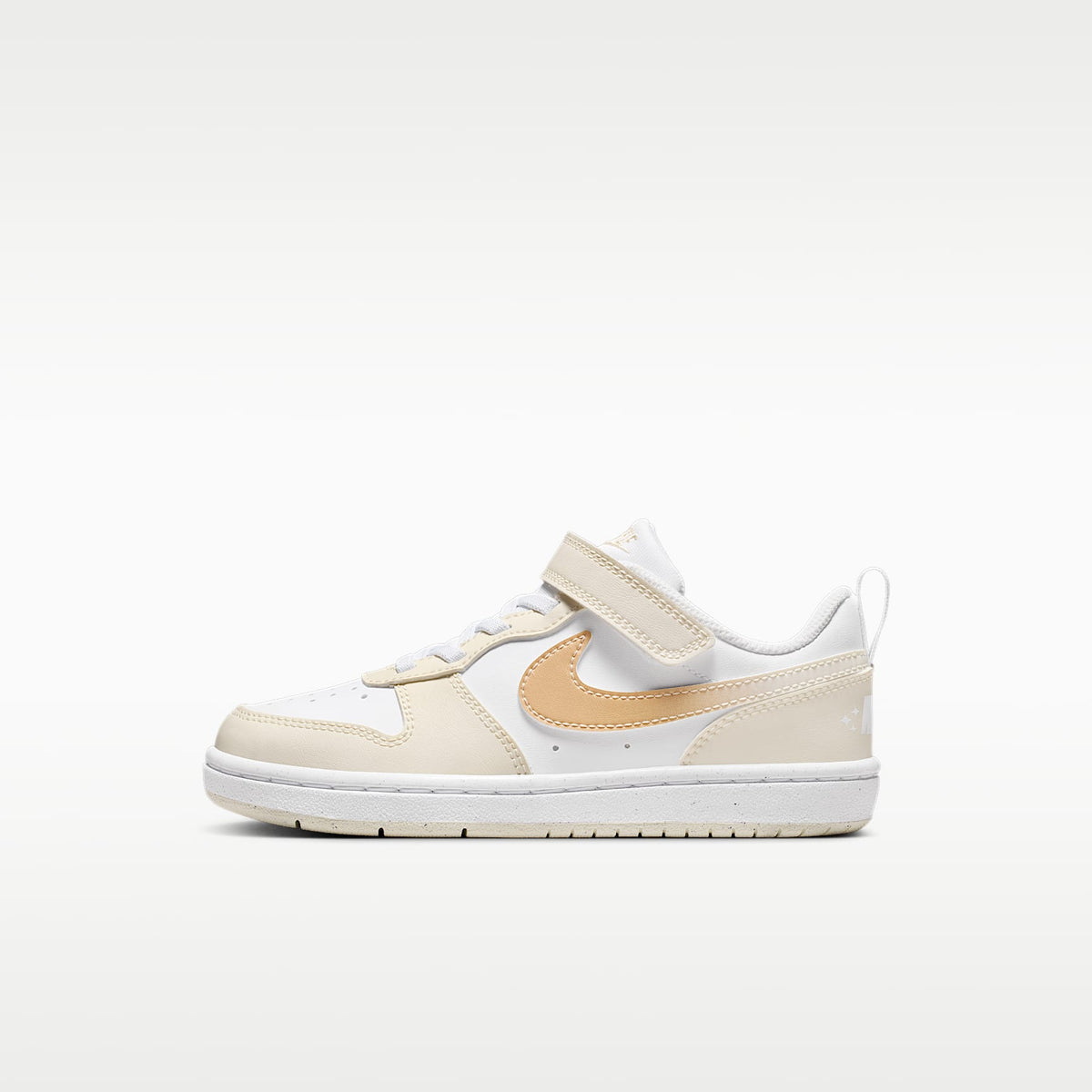 Nike Court Borough Low – Blanco/Tiza/Blanco/Brillo – vista 1