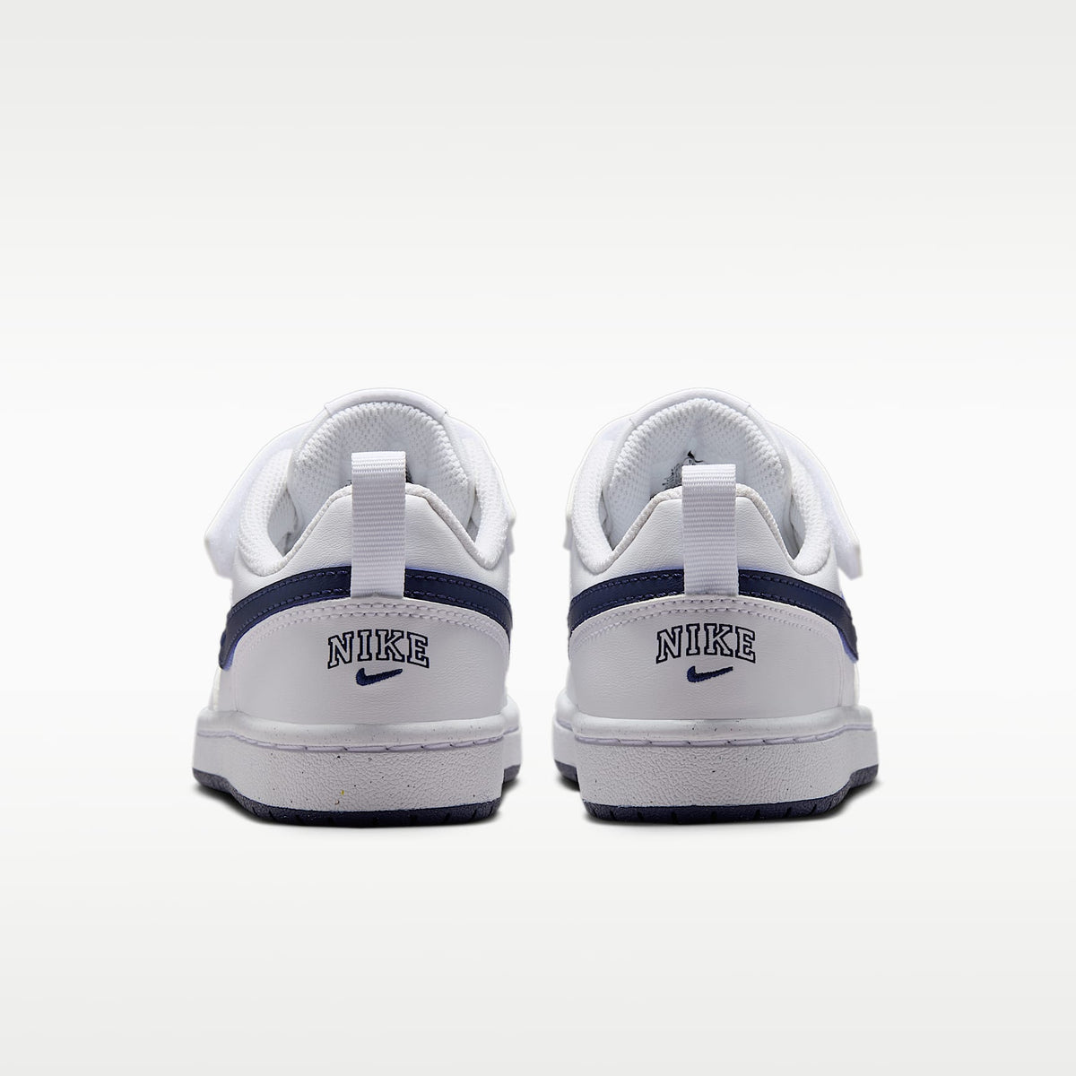 Nike Court Borough Low – Blanco/Azul marino medianoche – vista 6