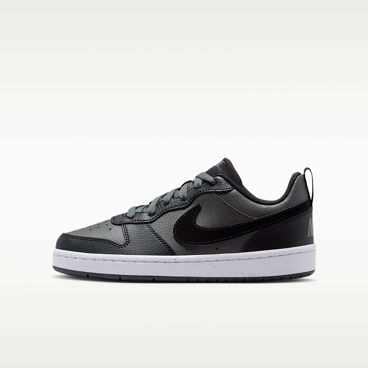 Nike Court Borough Low – Gris hierro/Blanco/Negro – vista 1