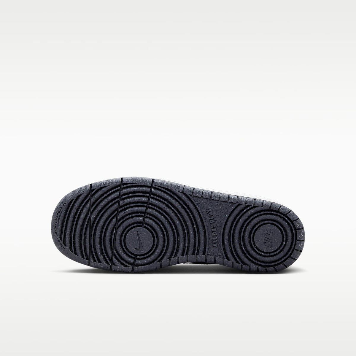 Nike Court Borough Low – Gris hierro/Blanco/Negro – vista 2