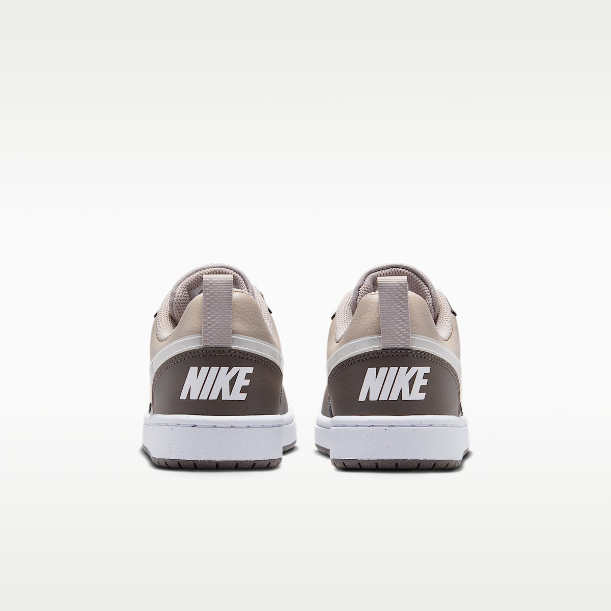 Nike Court Borough Low – Gris partícula/Cueva/Blanco/Blanco – vista 6
