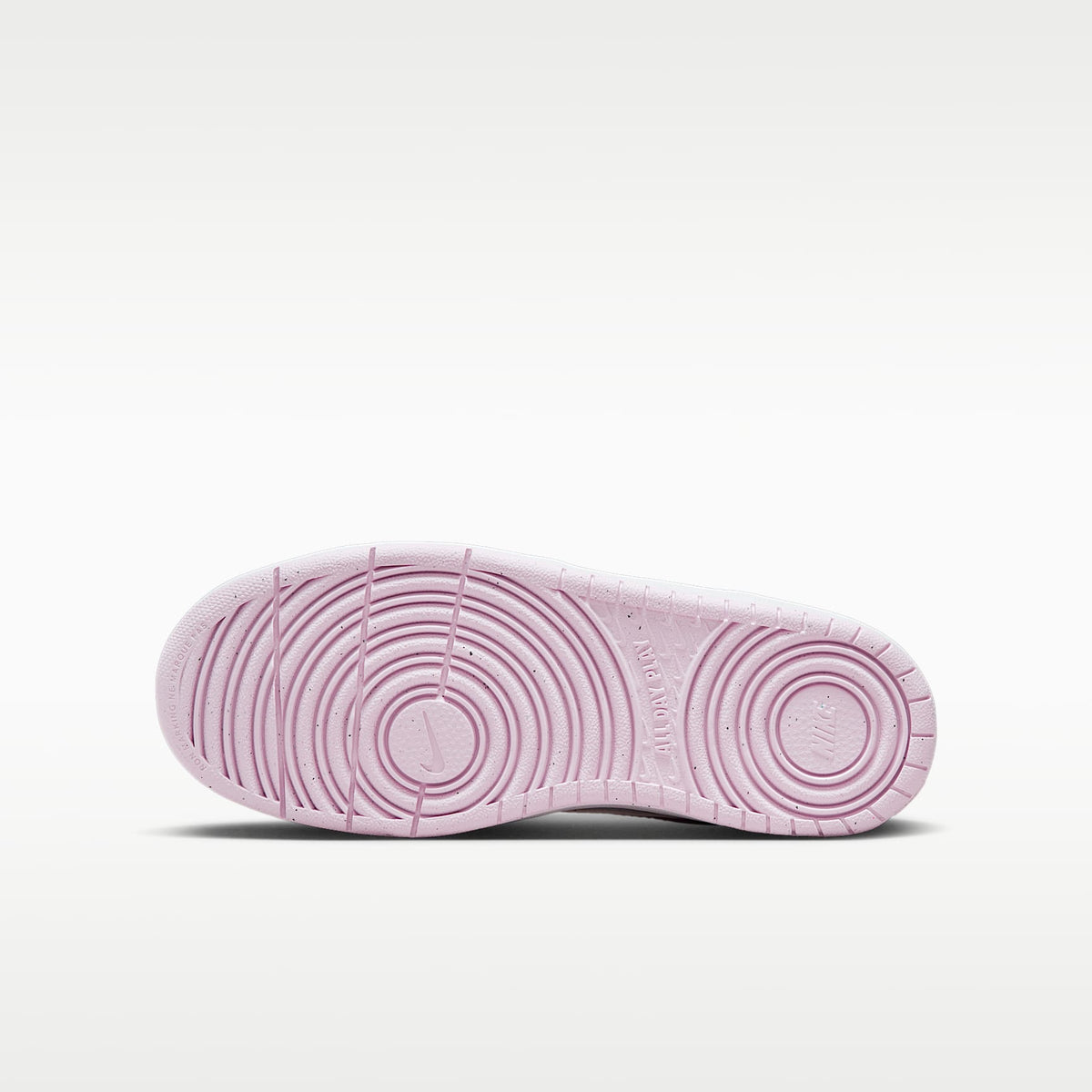 Nike Court Borough Low Recraft – Blanco/Espuma rosa – vista 2