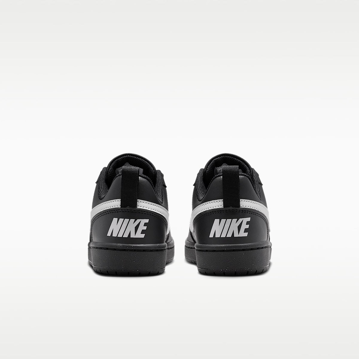 Nike Court Borough Low Recraft – Negro/Negro/Gris niebla – vista 6