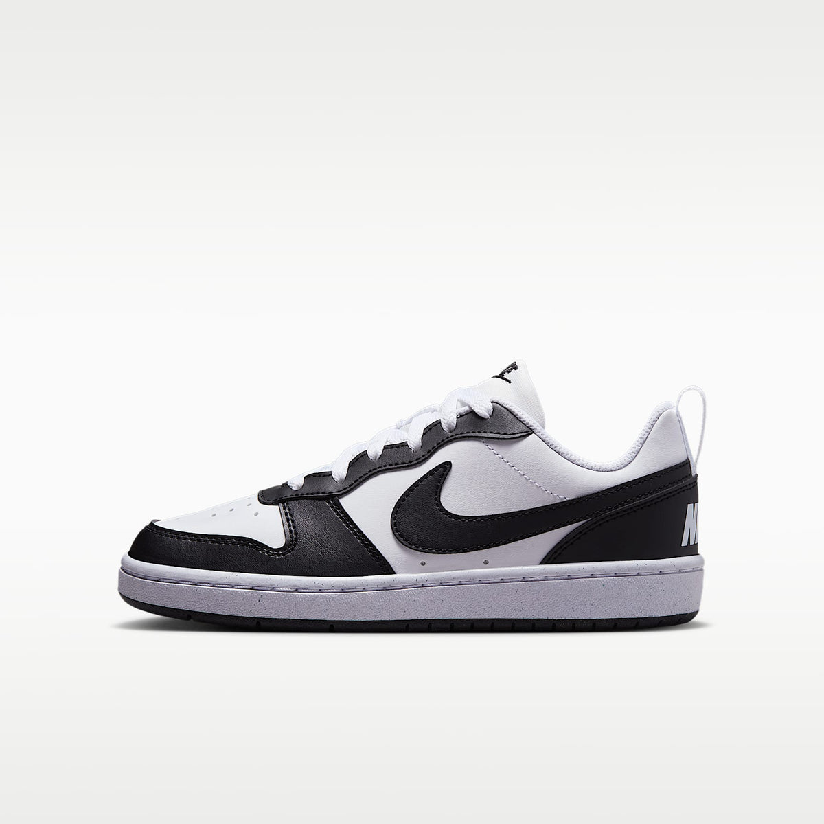 Nike Court Borough Low Recraft – Blanco/Negro – vista 1