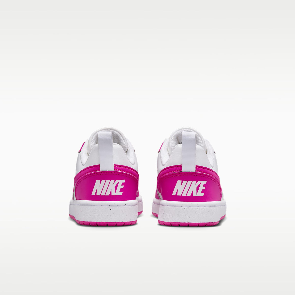 Nike Court Borough Low Recraft – Blanco/Fucsia láser – vista 6