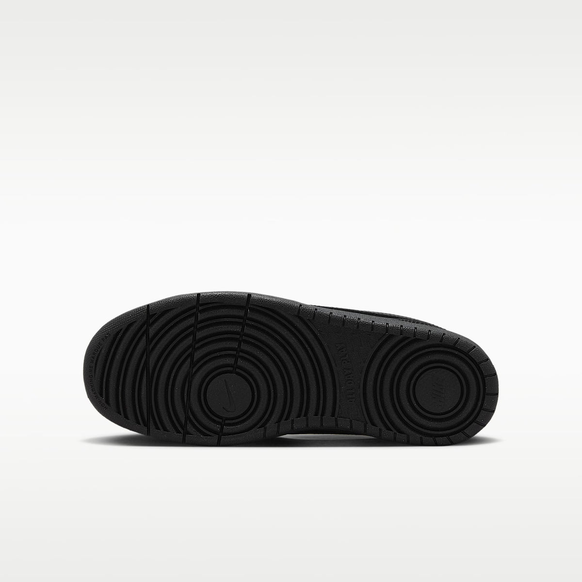 Nike Court Borough Low Recraft – Negro/Negro/Negro – vista 2