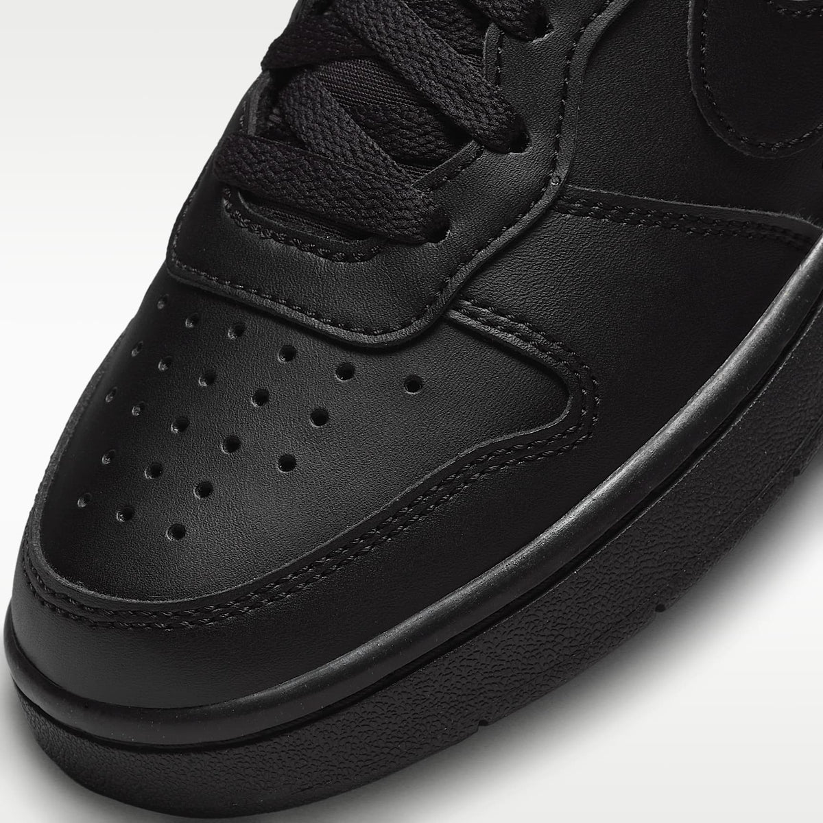 Nike Court Borough Low Recraft – Negro/Negro/Negro – vista 7