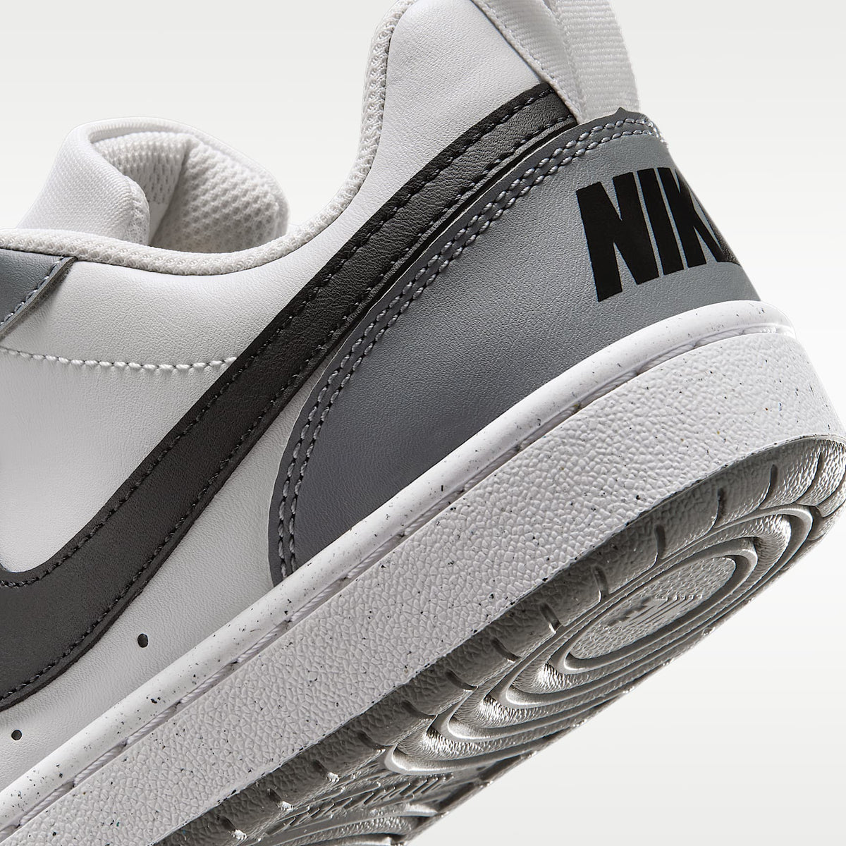 Nike Court Borough Low Recraft – Tinte platino/Gris humo/Blanco/Negro – vista 8