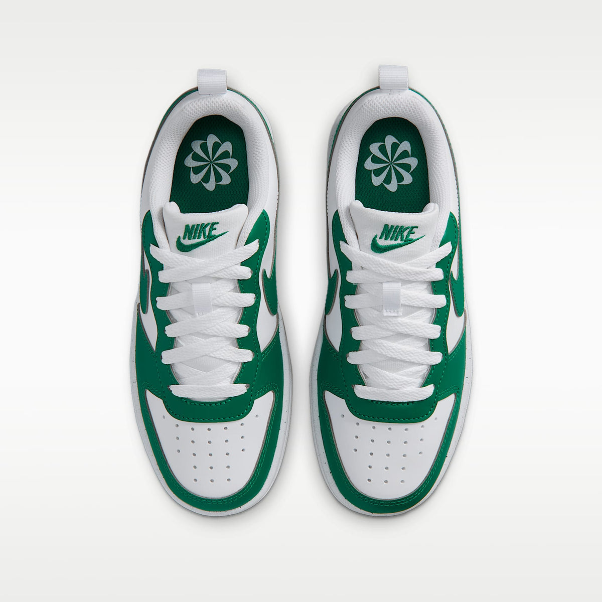 Nike Court Borough Low Recraft – Blanco/Malaquita/Blanco/Malaquita – vista 4