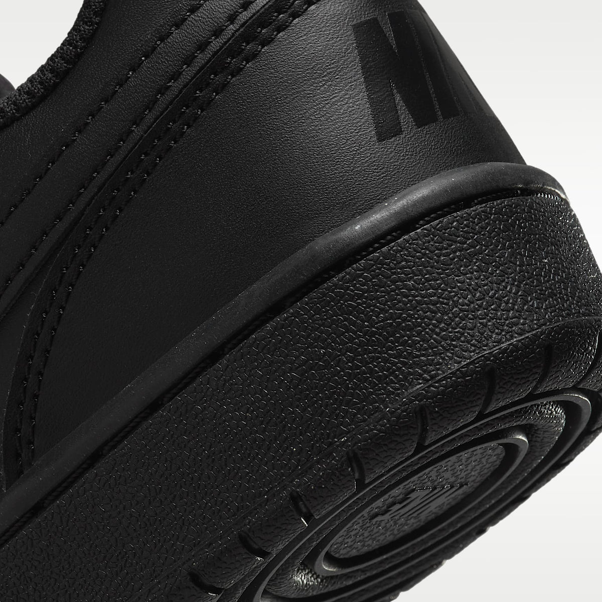Nike Court Borough Low Recraft – Negro/Negro/Negro – vista 8