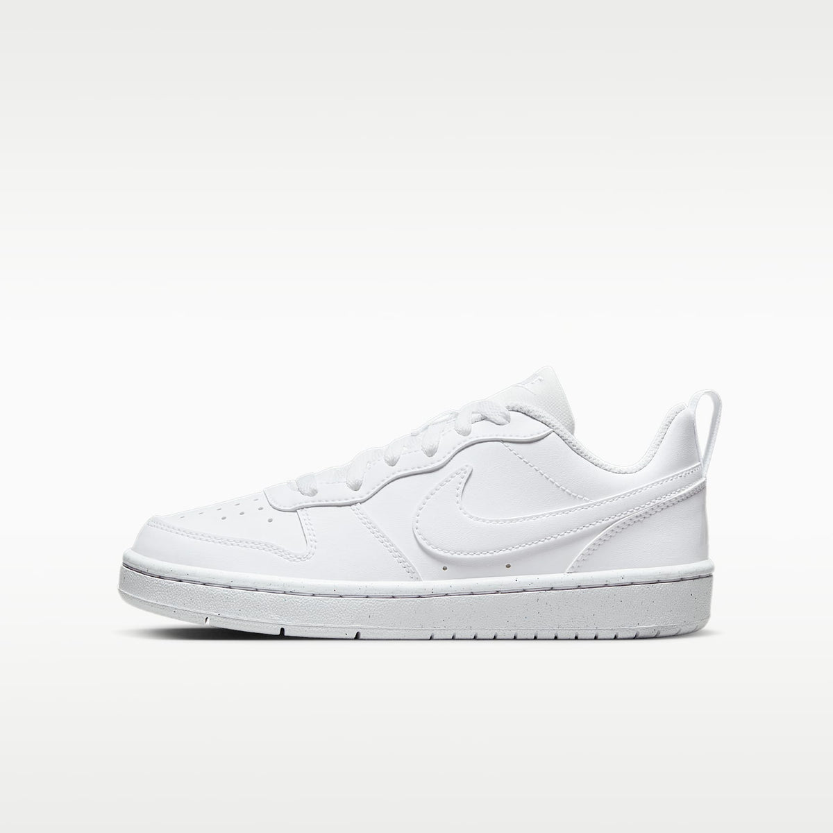 Nike Court Borough Low Recraft – Blanco/Blanco/Blanco – vista 1