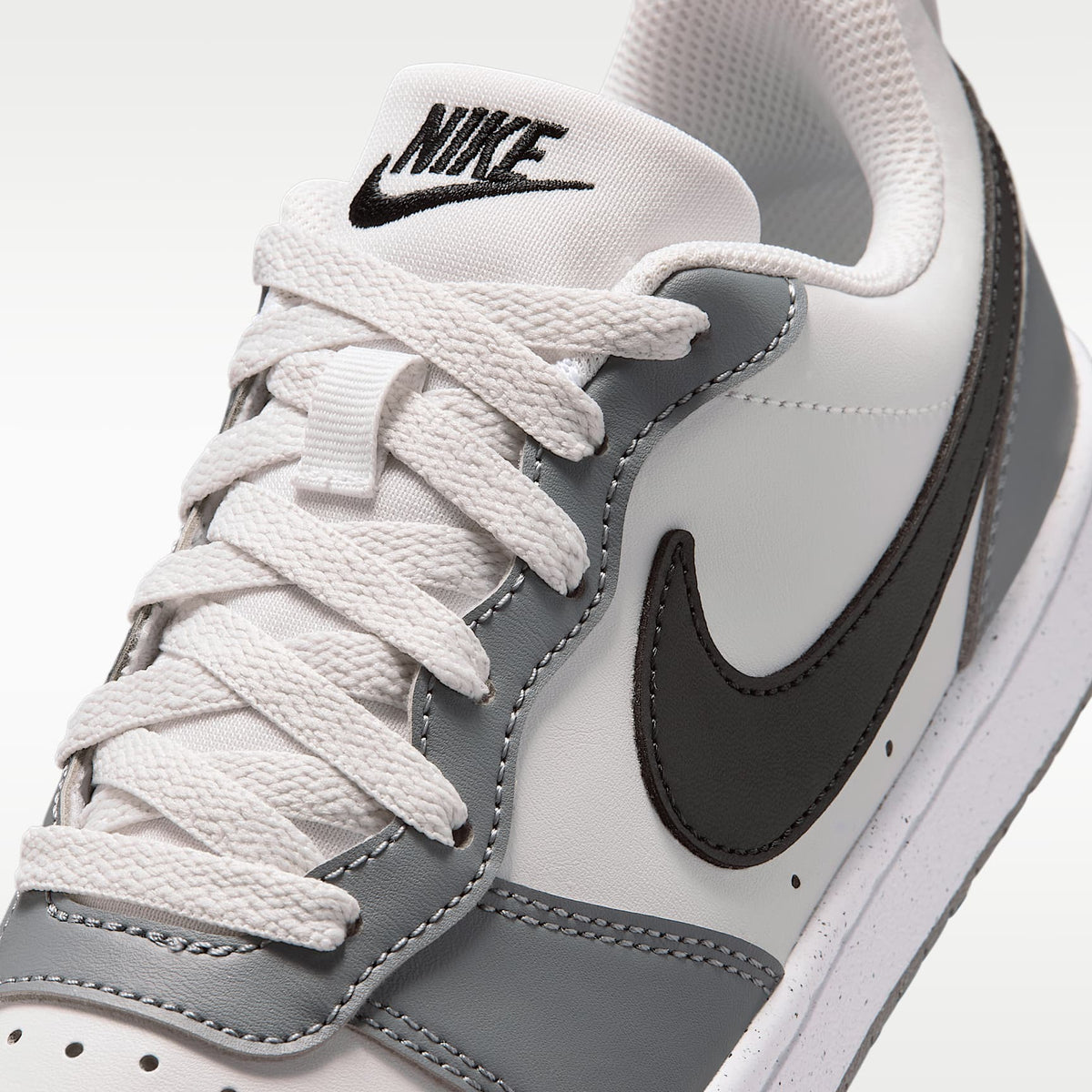 Nike Court Borough Low Recraft – Tinte platino/Gris humo/Blanco/Negro – vista 7
