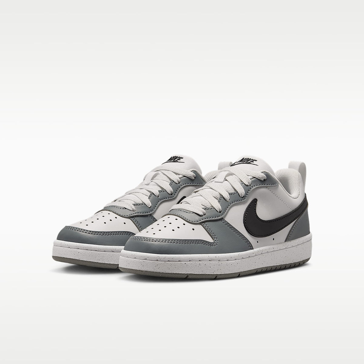 Nike Court Borough Low Recraft – Tinte platino/Gris humo/Blanco/Negro – vista 5