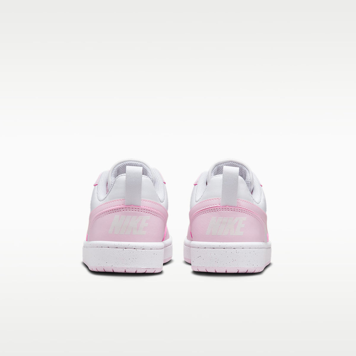 Nike Court Borough Low Recraft – Blanco/Espuma rosa – vista 6