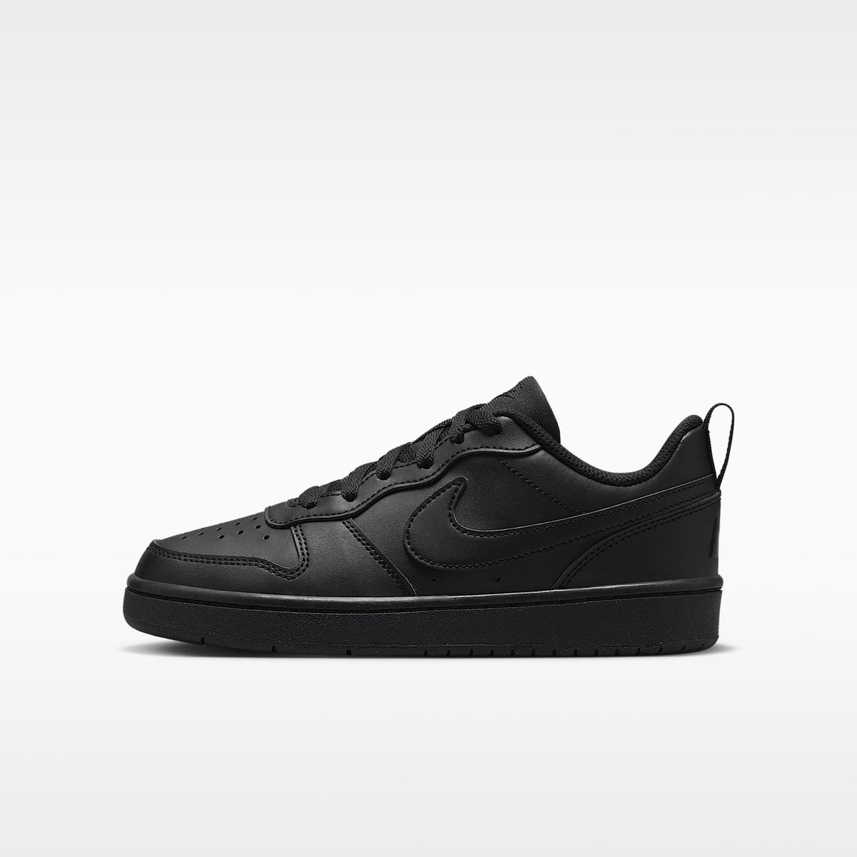 Nike Court Borough Low Recraft – Negro/Negro/Negro – vista 1