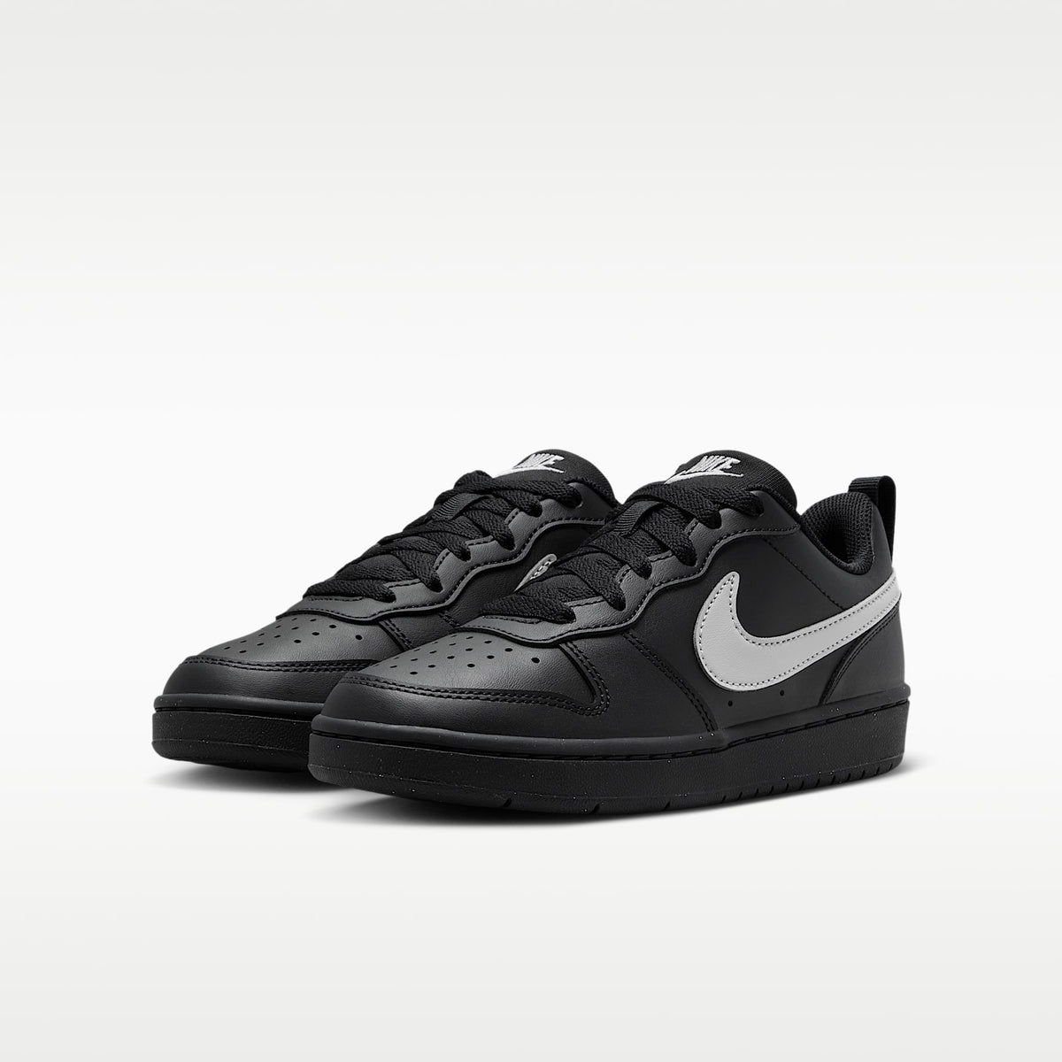 Nike Court Borough Low Recraft – Negro/Negro/Gris niebla – vista 5