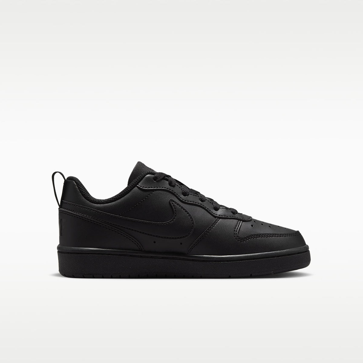 Nike Court Borough Low Recraft – Negro/Negro/Negro – vista 3