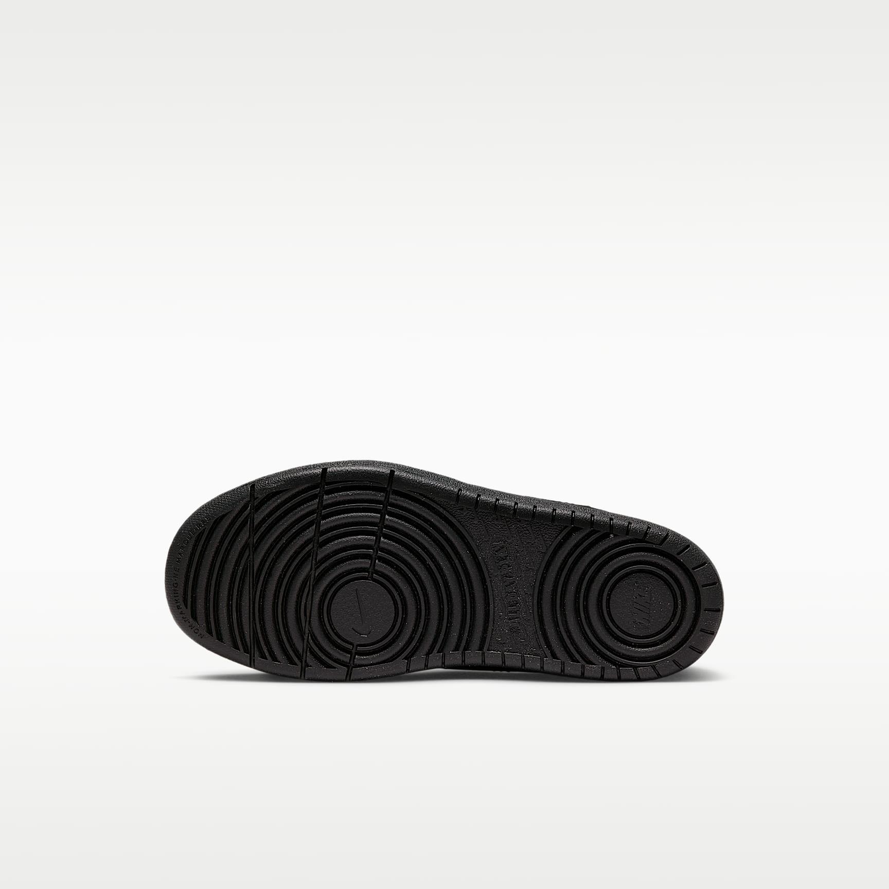 Nike Court Borough Low Recraft – Negro/Negro/Negro – vista 2