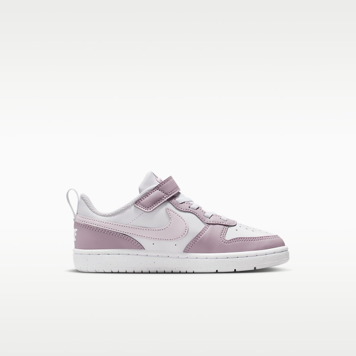 Nike Court Borough Low Recraft – Blanco/Niebla ciruela/Blanco/Venecia – vista 3