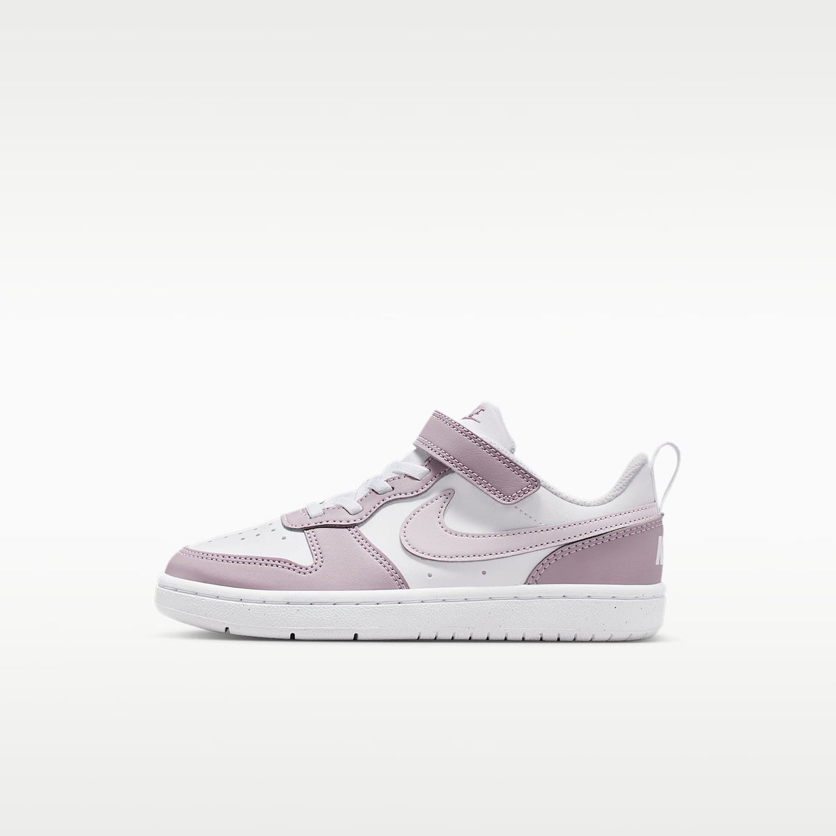 Nike Court Borough Low Recraft – Blanco/Niebla ciruela/Blanco/Venecia – vista 1