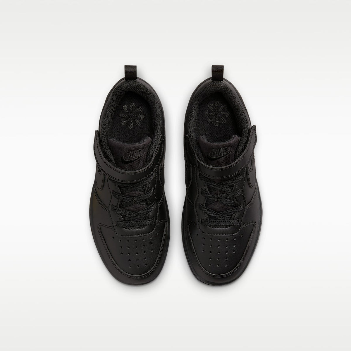 Nike Court Borough Low Recraft – Negro/Negro/Negro – vista 4