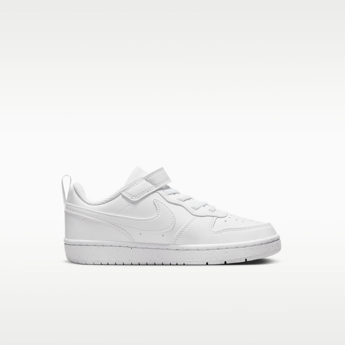 Nike Court Borough Low Recraft – Blanco/Blanco/Blanco – vista 3