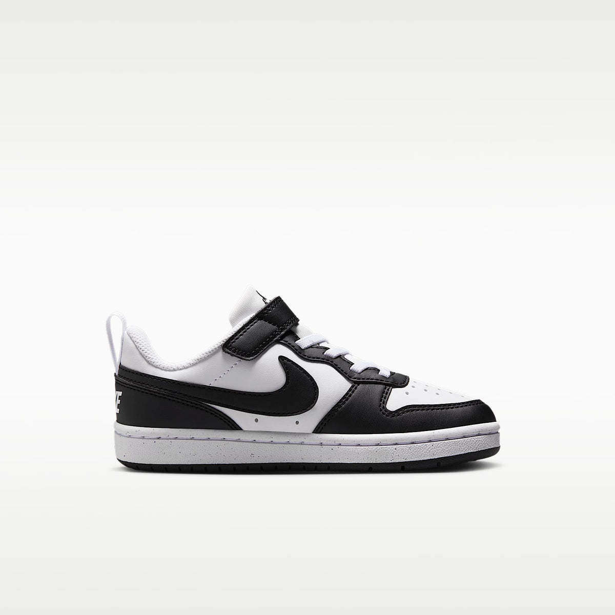Nike Court Borough Low Recraft – Blanco/Negro – vista 3