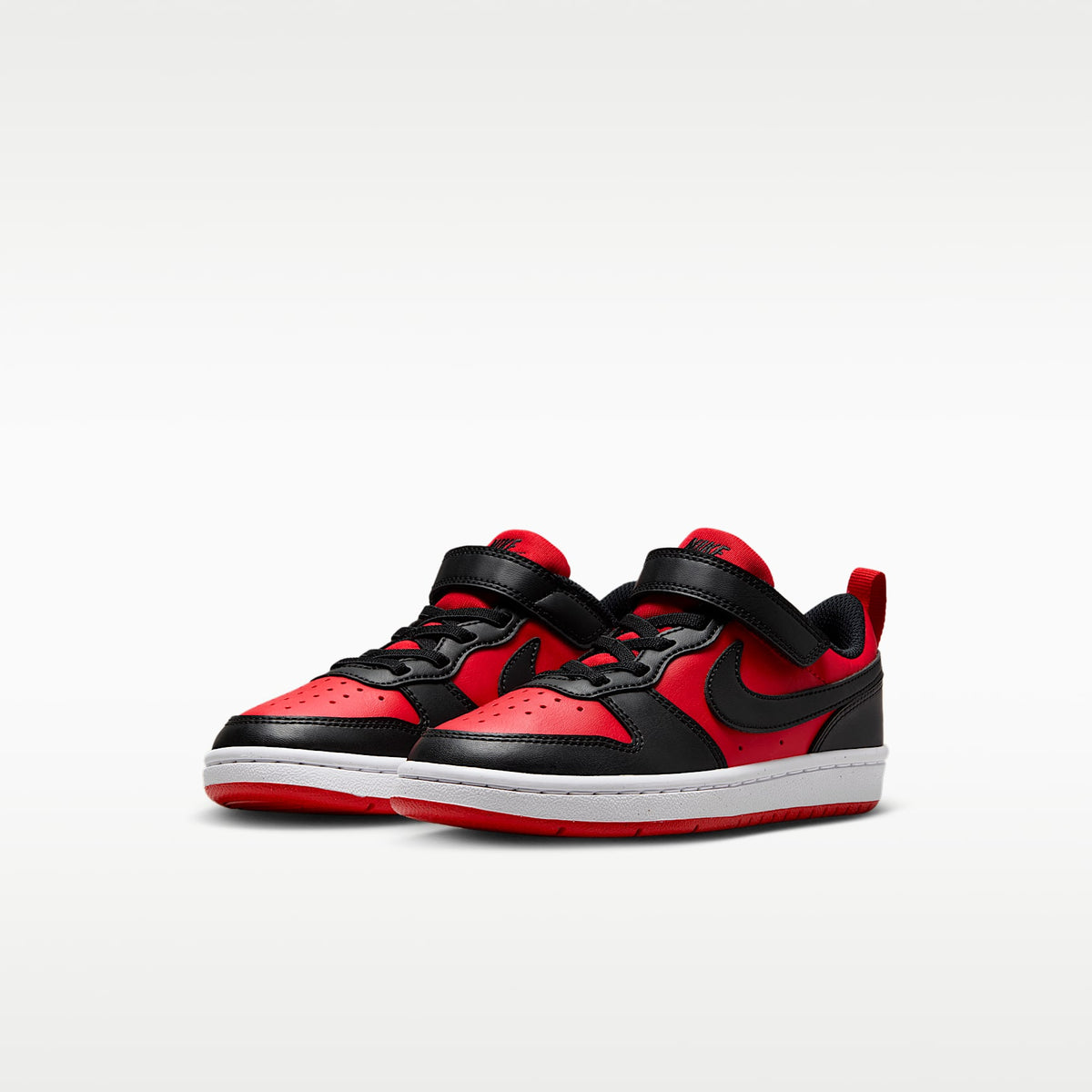 Nike Court Borough Low Recraft – Rojo universitario/Blanco/Negro – vista 5