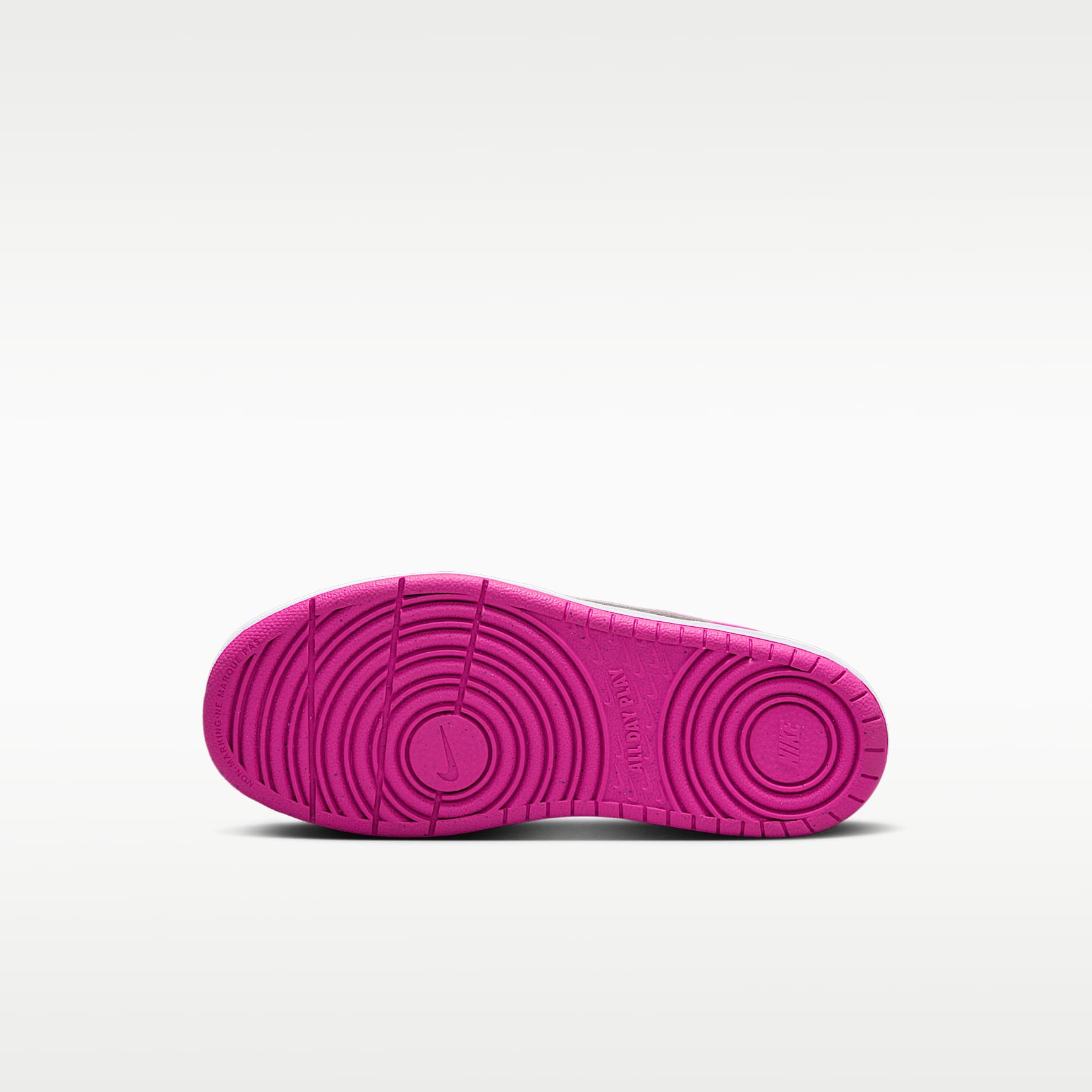Nike Court Borough Low Recraft – Blanco/Fucsia láser – vista 2