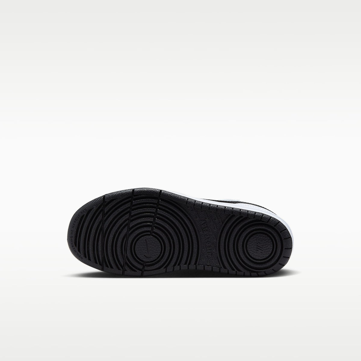 Nike Court Borough Low Recraft – Blanco/Negro – vista 2