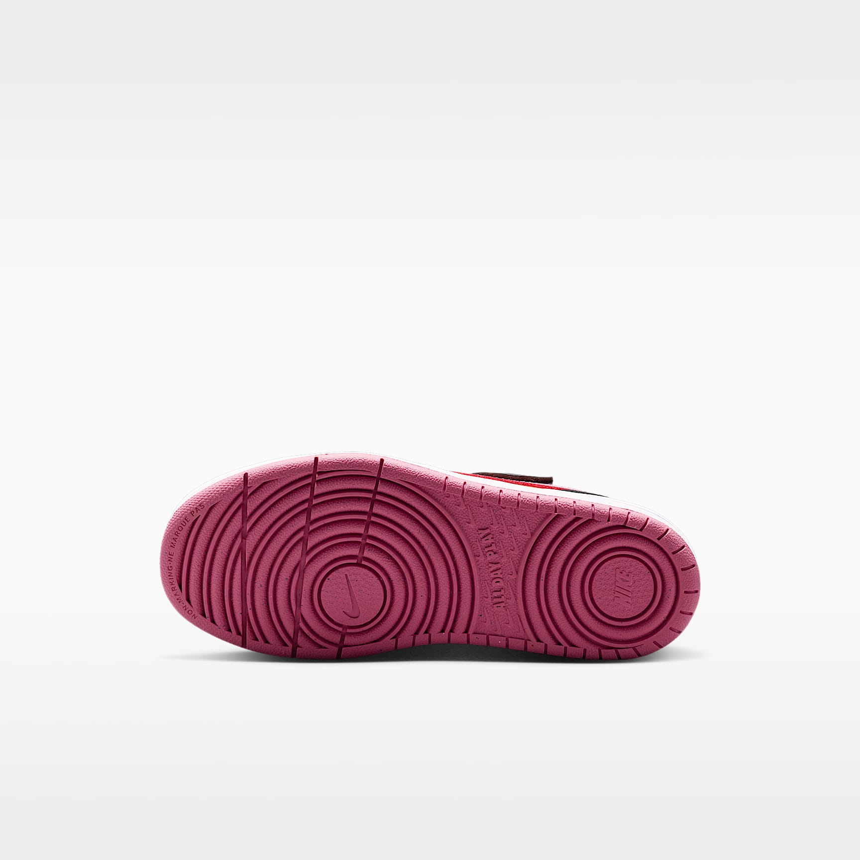 Nike Court Borough Low Recraft – Escarcha naranja/Negro/Peonía/Peonía – vista 2