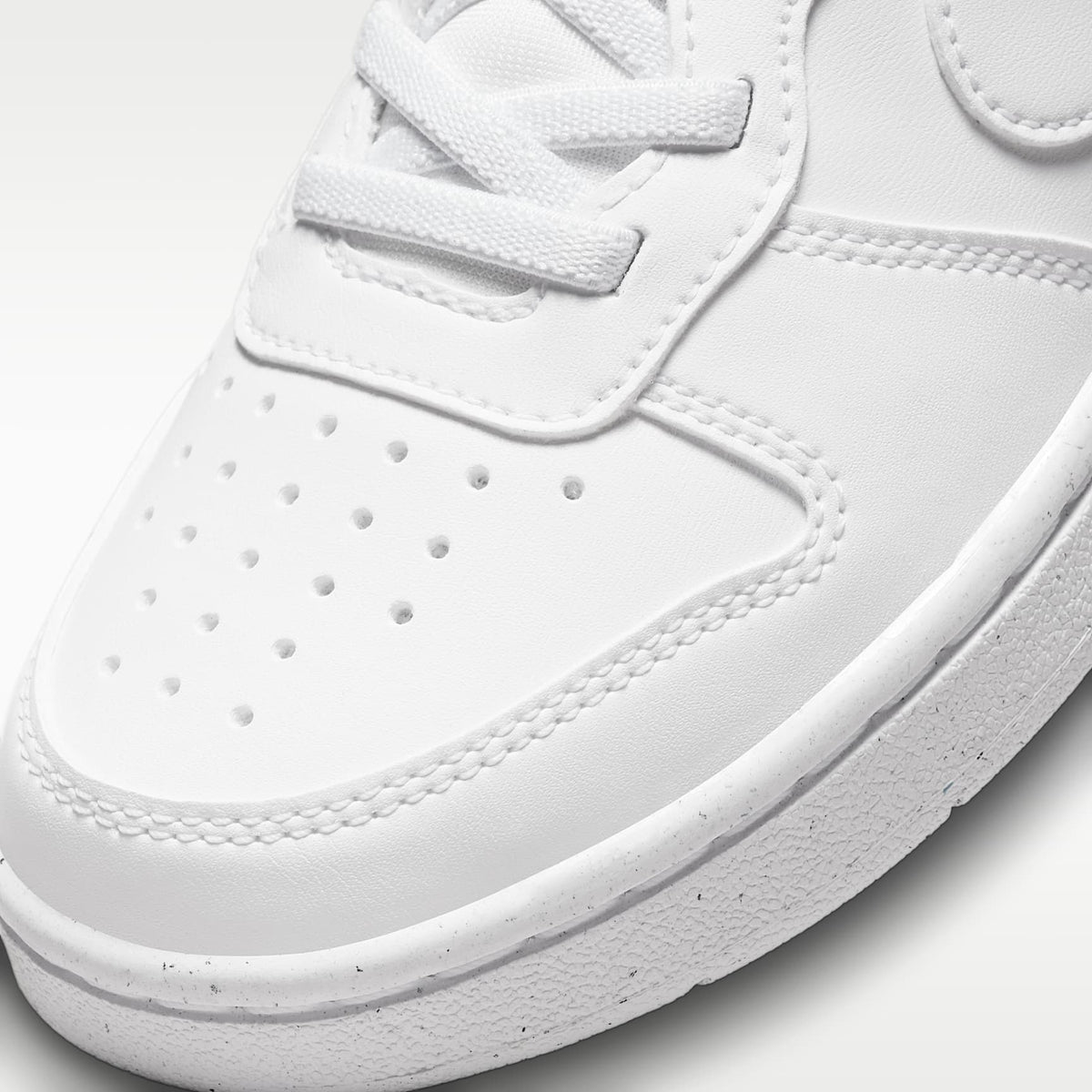 Nike Court Borough Low Recraft – Blanco/Blanco/Blanco – vista 7