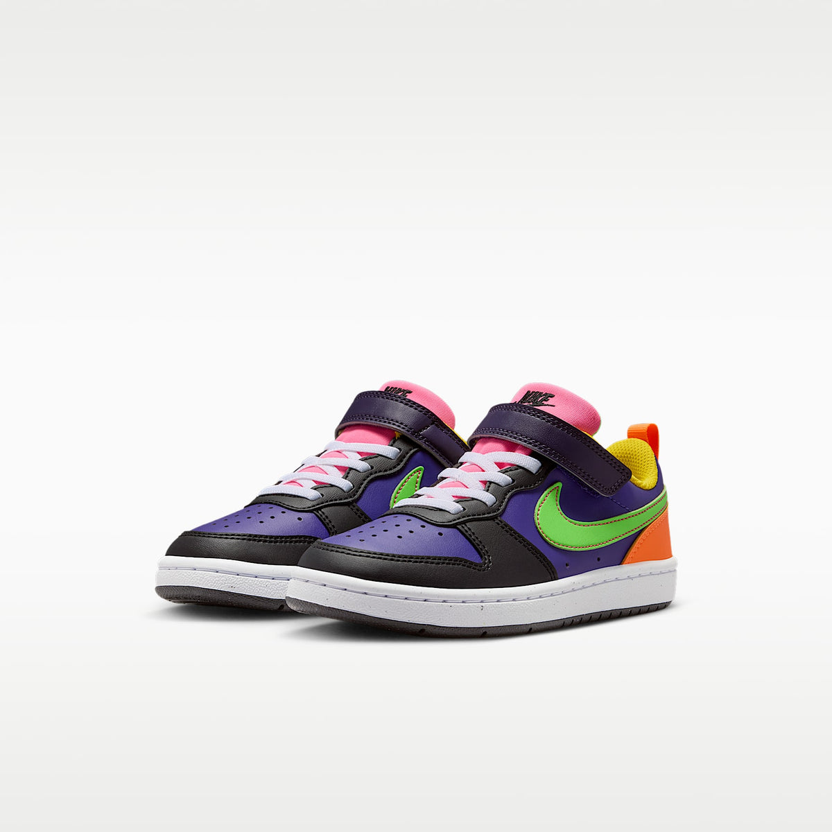Nike Court Borough Low Recraft – Morado cancha/Morado cancha/Hiperrosa/Verde strike – vista 5