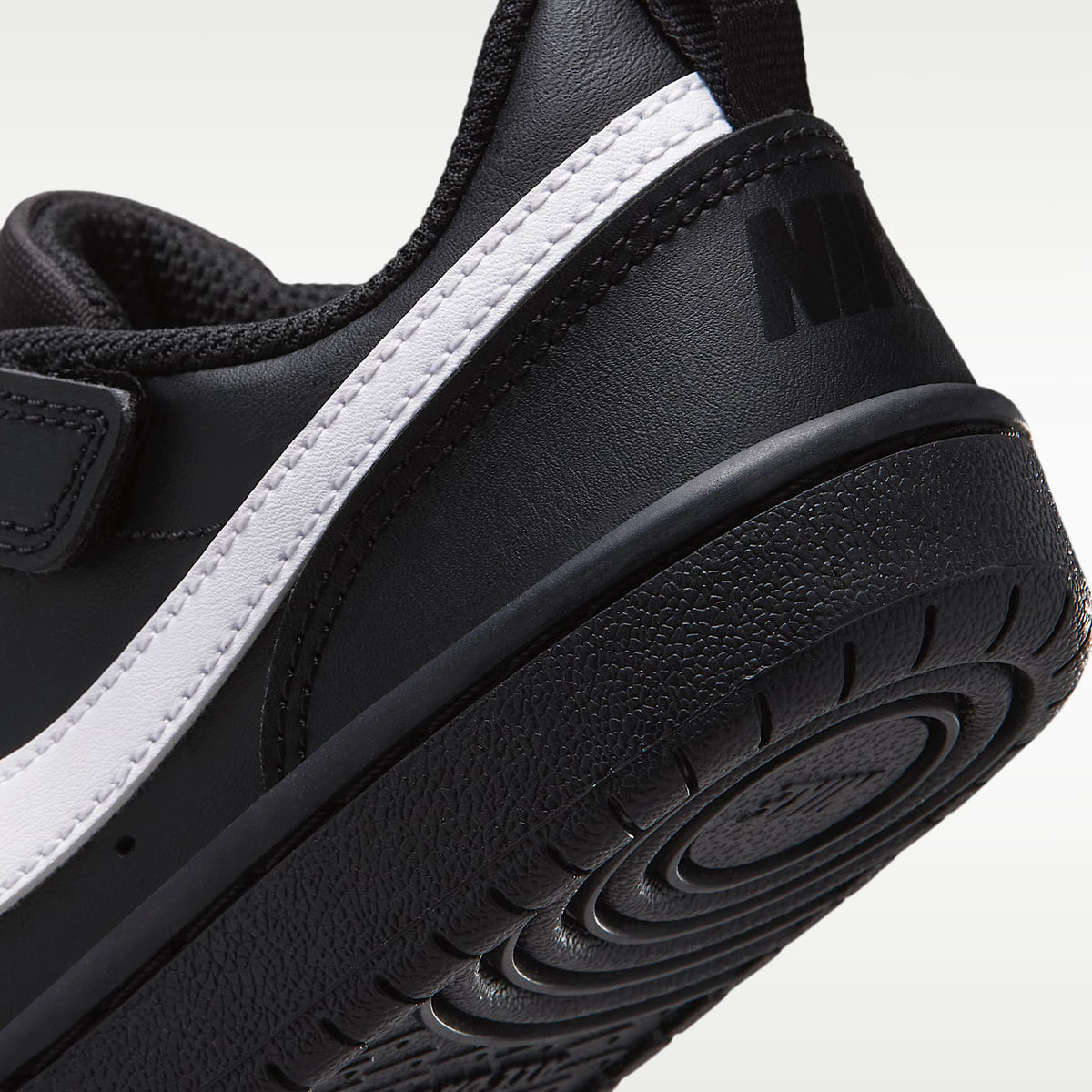 Nike Court Borough Low Recraft – Negro/Negro/Blanco – vista 8