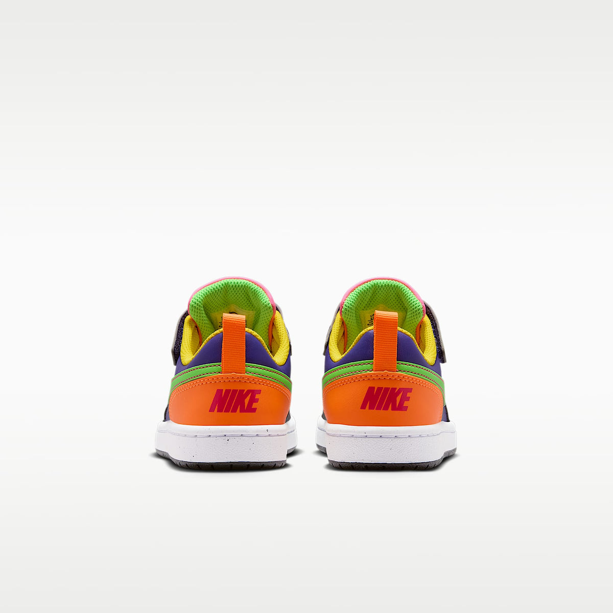 Nike Court Borough Low Recraft – Morado cancha/Morado cancha/Hiperrosa/Verde strike – vista 6
