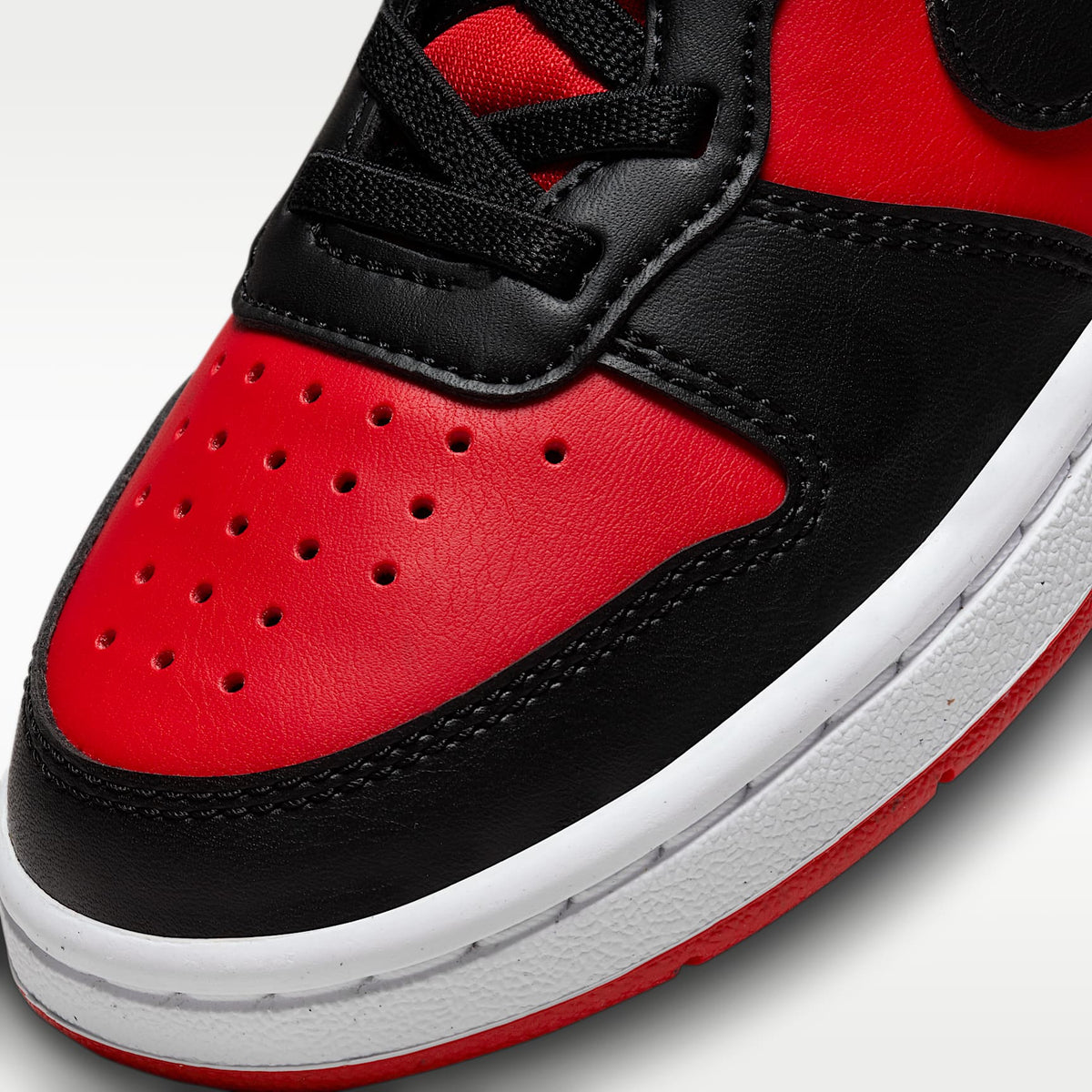 Nike Court Borough Low Recraft – Rojo universitario/Blanco/Negro – vista 7