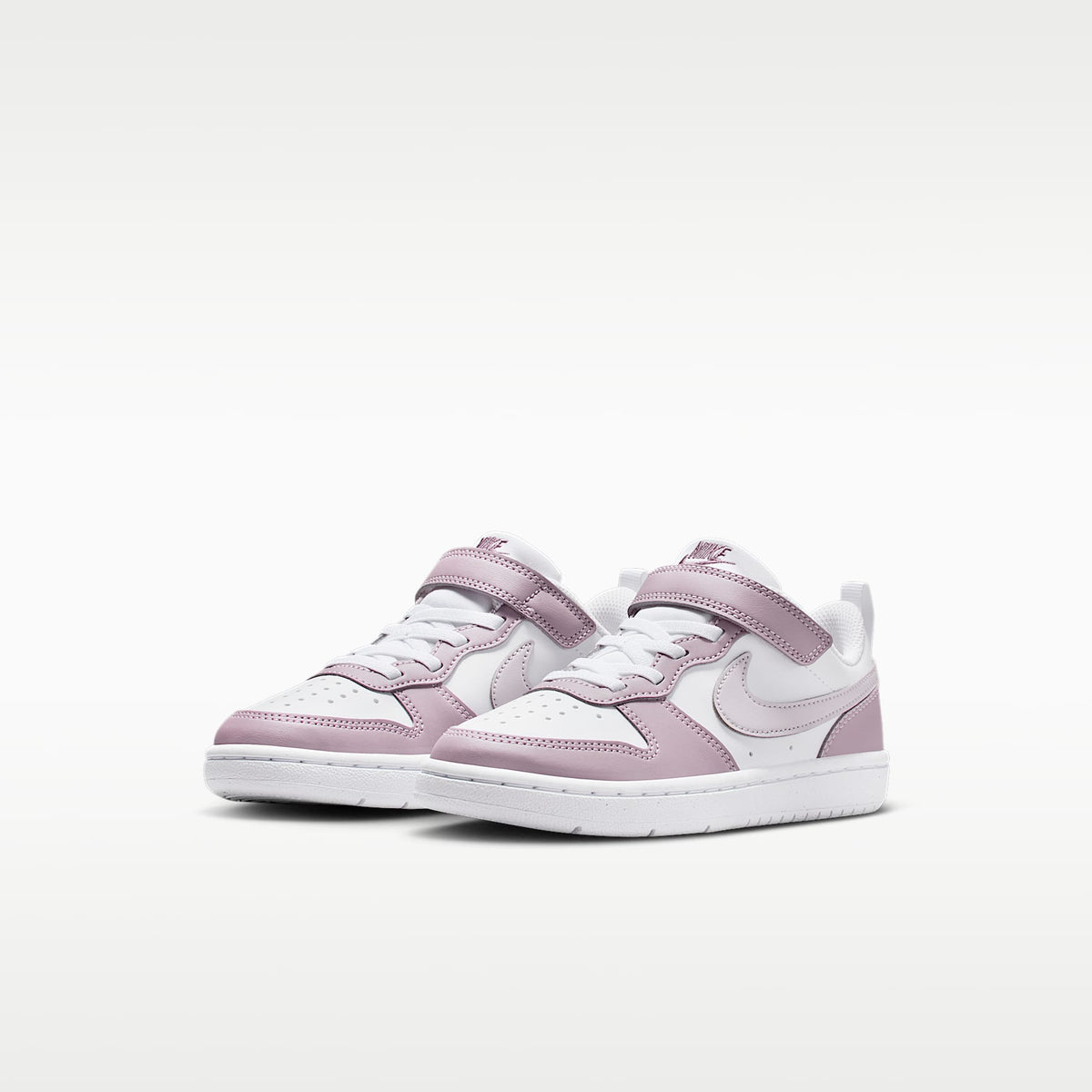 Nike Court Borough Low Recraft – Blanco/Niebla ciruela/Blanco/Venecia – vista 5