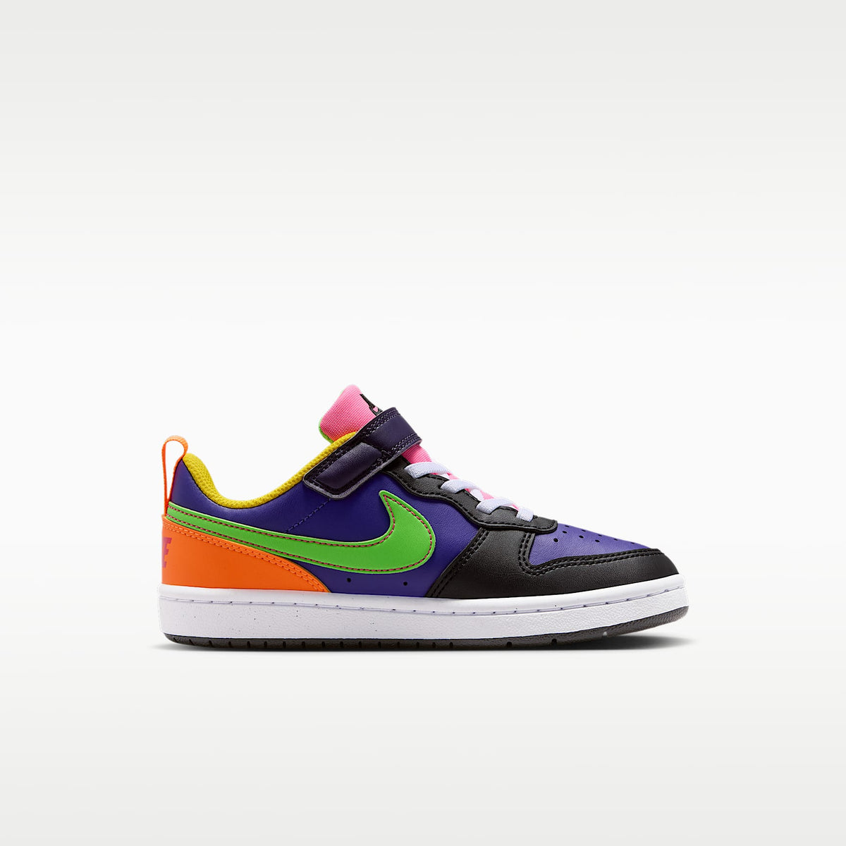 Nike Court Borough Low Recraft – Morado cancha/Morado cancha/Hiperrosa/Verde strike – vista 3
