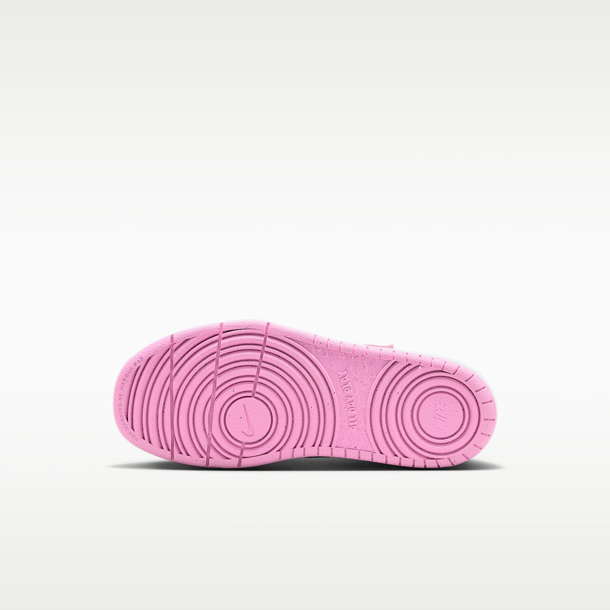 Nike Court Borough Low Recraft – Espuma rosa/Rosa amanecer/Blanco/Pizarra cenizo – vista 2