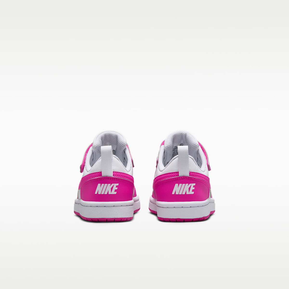 Nike Court Borough Low Recraft – Blanco/Fucsia láser – vista 6