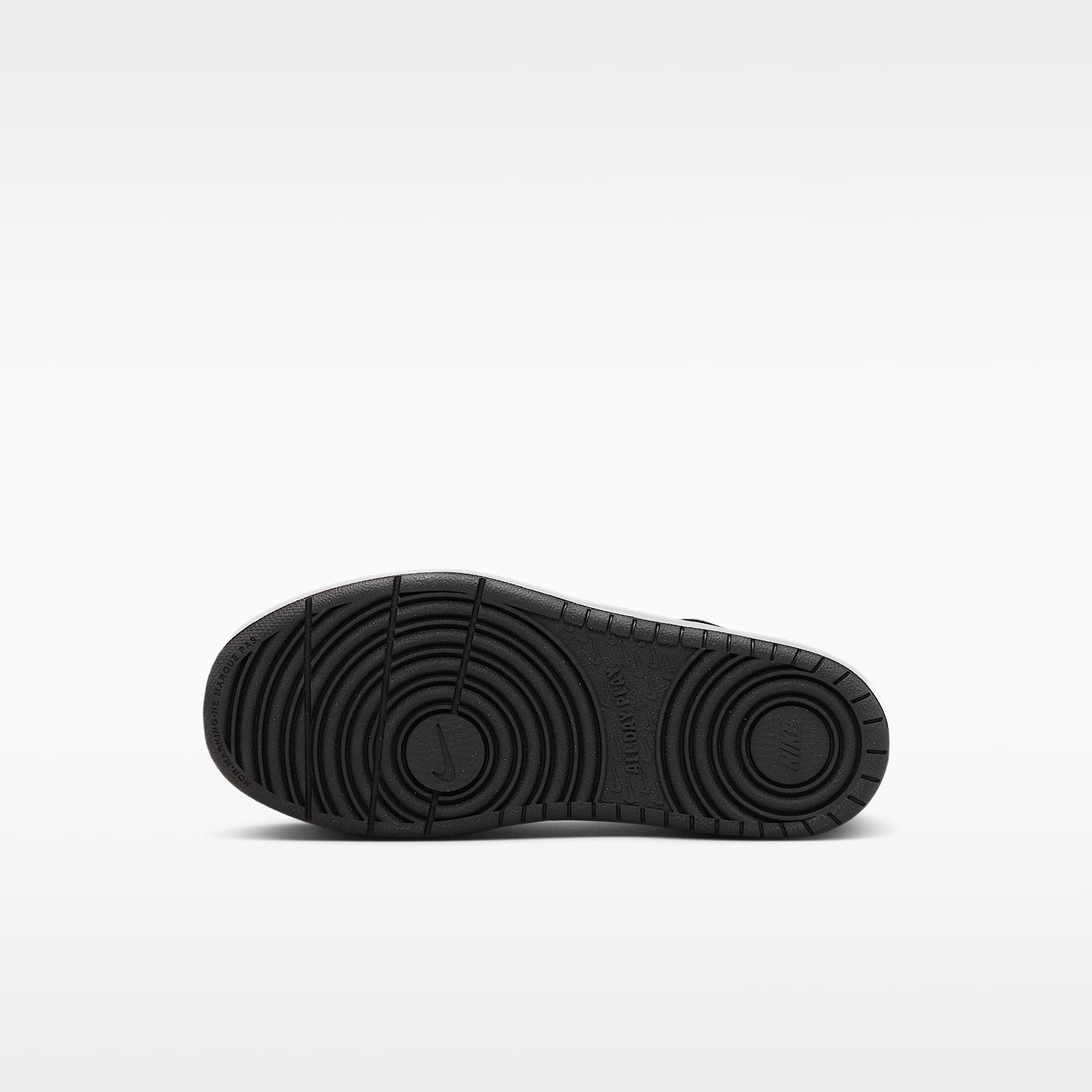 Nike Court Borough Low Recraft – Blanco/Negro – vista 2
